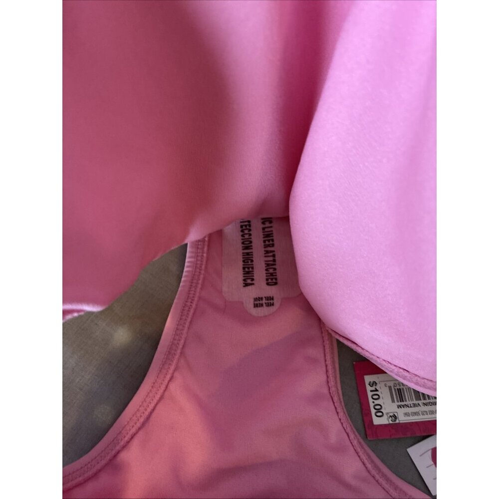 Xhilaration Bikini Bottom Womens S Pink Hipster Swimwear Solid Low Rise New - Picture 7 of 7